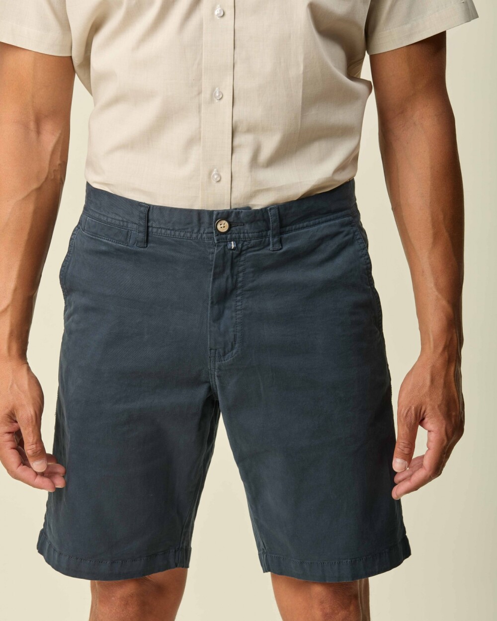 Bermuda Clásica Algodón - Azul Bermuda Clásica Algodón - Azul