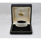 Pulsera 4 Hilos De Perlas 5 A 5.5 Mm, Con Importante Broche En Oro 18 K Zafiros Y Brillantes Pulsera 4 Hilos De Perlas 5 A 5.5 Mm, Con Importante Broche En Oro 18 K Zafiros Y Brillantes