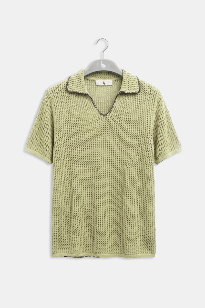EMBROIDERED POLO SHIRT Cardamomo