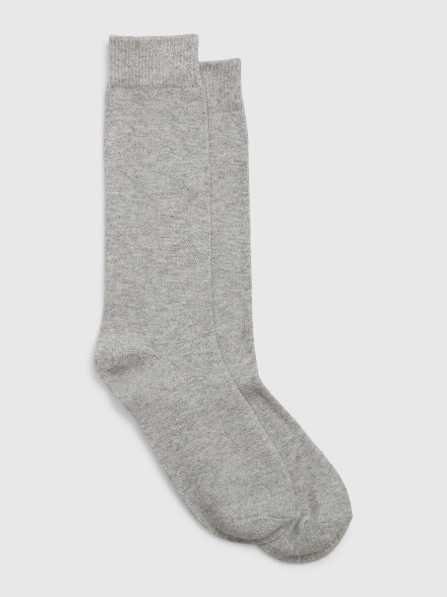 Medias Cashsoft Hombre - Light Heather Grey 