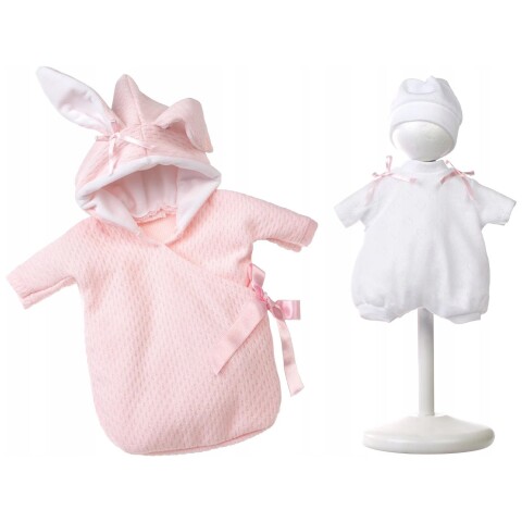 Ropa Conjunto Muñeca Llorens 36 cm Saco Dormir Pijama Conejo Variante Modelo Vestido