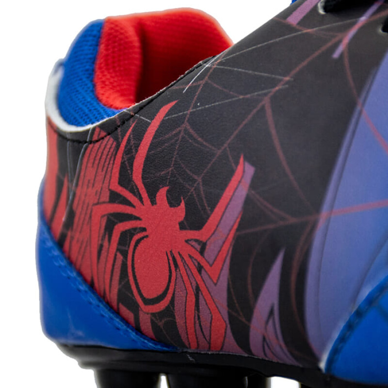 Championes de Fútbol Marvel Spiderman de Niños - SPTASS23020 Azul-negro