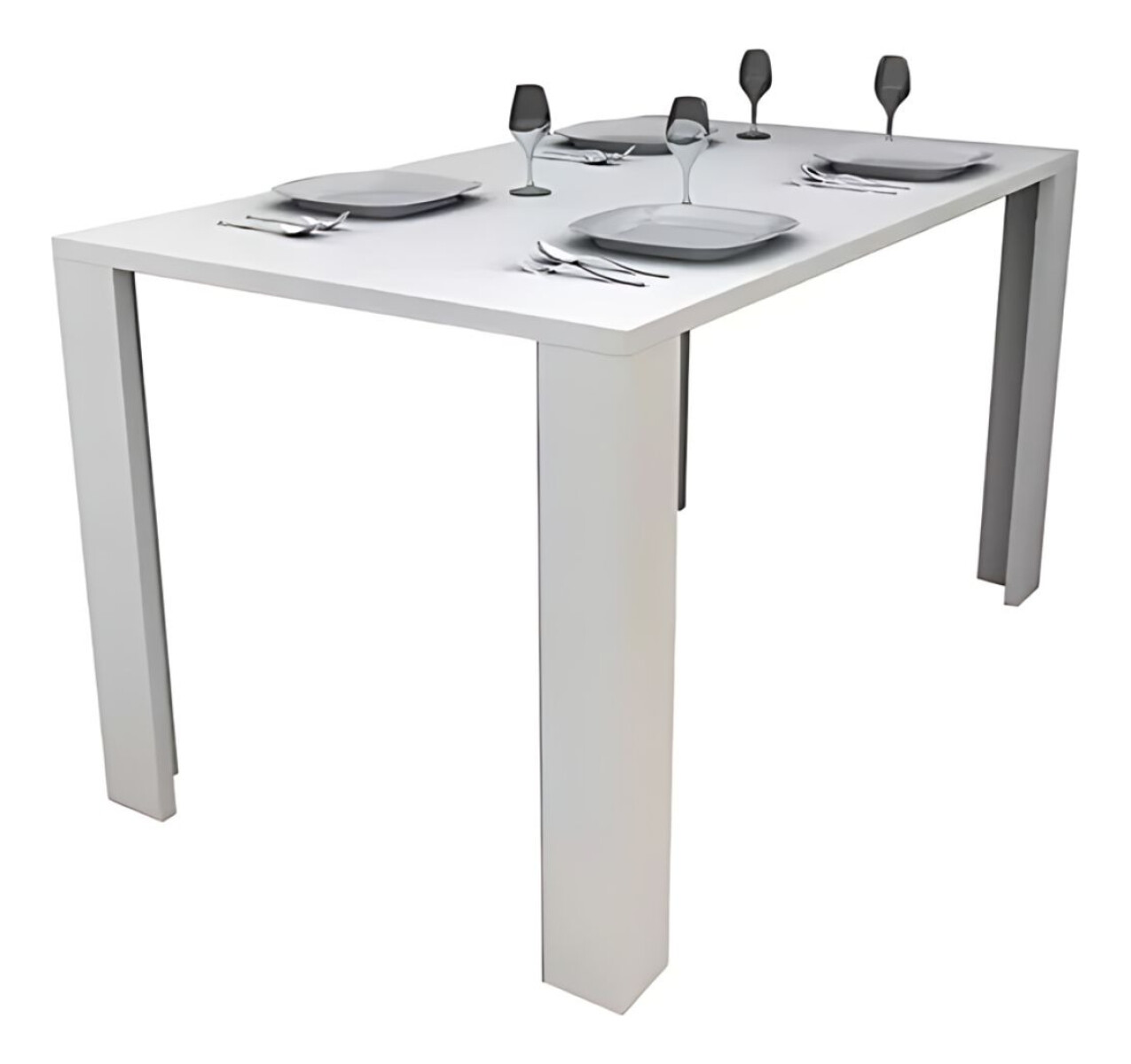 Mesa De Comedor O Cocina Rectangular Amplia 