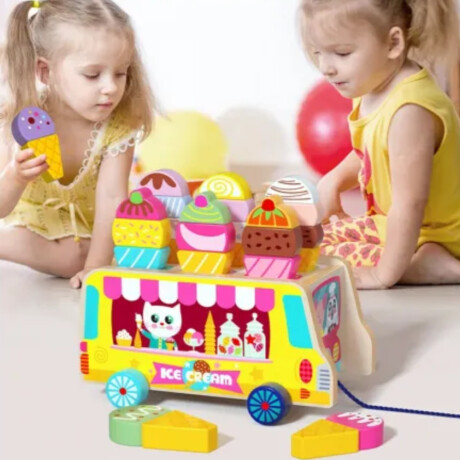Camión de Helados Madera