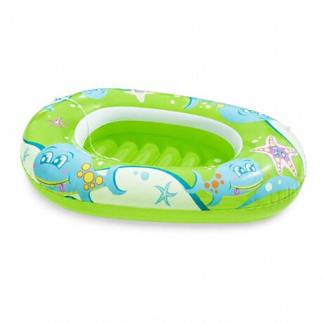 Bote Inflable Infantil Con Cuerda Marca Bestway Calidad Hts Verde