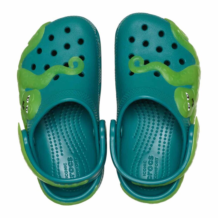 Crocs Classicc IAM Color Change Octopus Clog T Niños 1 a 5 años Deep Dive