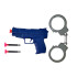 OUTLET Set Policía arma c/esposas y dardos Outlet Set Policía Arma C/esposas Y Dardos