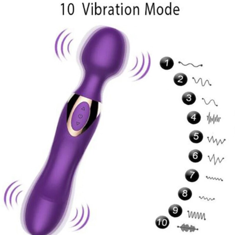 Estimulador vibrador doble 69325 Estimulador vibrador doble 69325