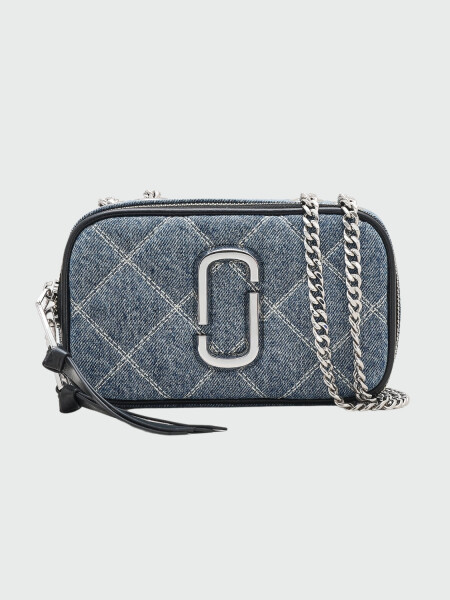 MARC JACOBS - THE QUILTED DENIM SOFTSHOT Azul
