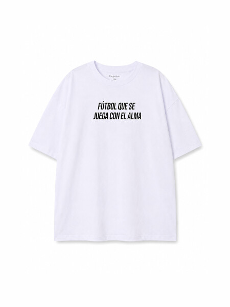 REMERA CANCHA BLANCO