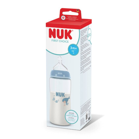Mamadera NUK First Choice con Tetina Gris 300ml Mamadera NUK First Choice con Tetina Gris 300ml