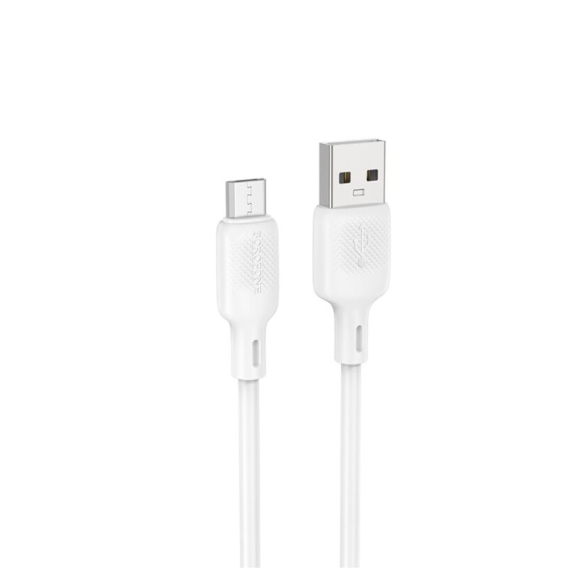 Cable Usb A Micro Usb 1m 2.4a Carga Rápida Material Silicona Cable Usb A Micro Usb 1m 2.4a Carga Rápida Material Silicona