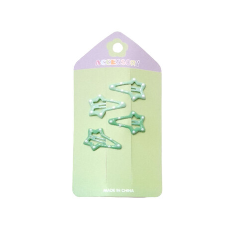 Broches pinzas para el cabello 4pcs estrellas Broches Pinzas Para El Cabello 4pcs Estrellas