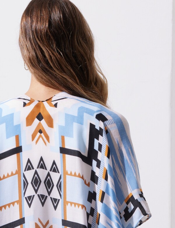 Kimono Printed CELESTE/MULTI