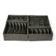 Organizador separador cajones ropa interior Gris Oscuro