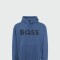 BOSS - Canguro de algodón con logo, SULLIVAN Azul medio
