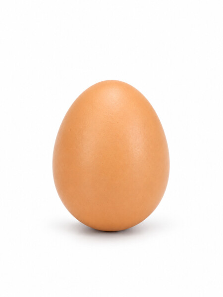 PELOTA HUEVO SALTARINA 5.5 CM BEIGE