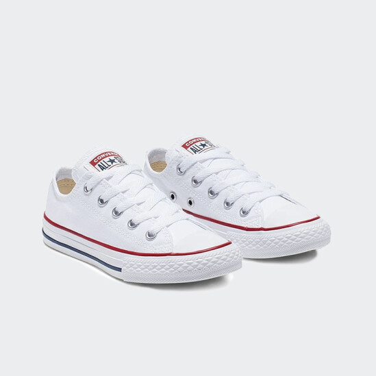 Championes Converse Chuck Taylor All star OX Kids Blanco