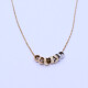 Cadena oro 18k con 7 dijes pasantes. Cadena oro 18k con 7 dijes pasantes.