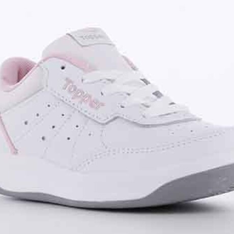 Championes Infantiles Topper X Blanco - Rosado