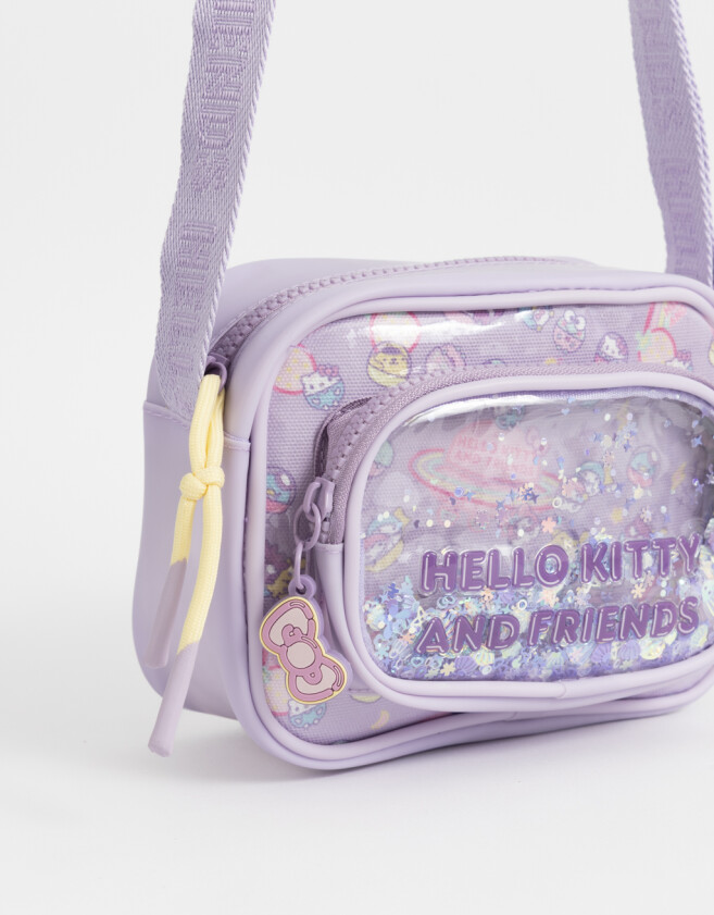 Mochilas y Carteras Infantiles Bandolera "hello Kitty" - Combinacion Multicolor