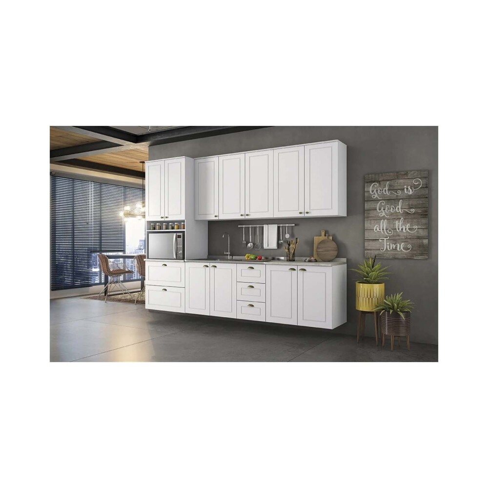 AEREO 120 CM MDF BLANCO AMERICANA