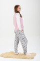 PIJAMA COMBINADO ROSADO
