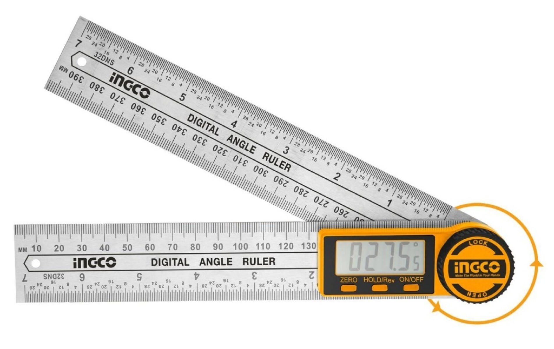 REGLA ANGULO DIGITAL INGCO HDAR20701 