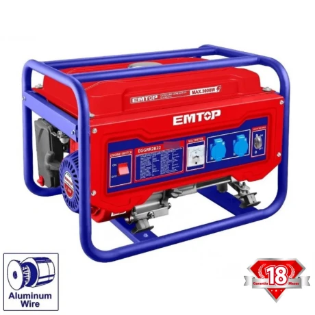 Generador Nafta Eggrr2822 Emtop 2.8kw Generador Nafta Eggrr2822 Emtop 2.8kw