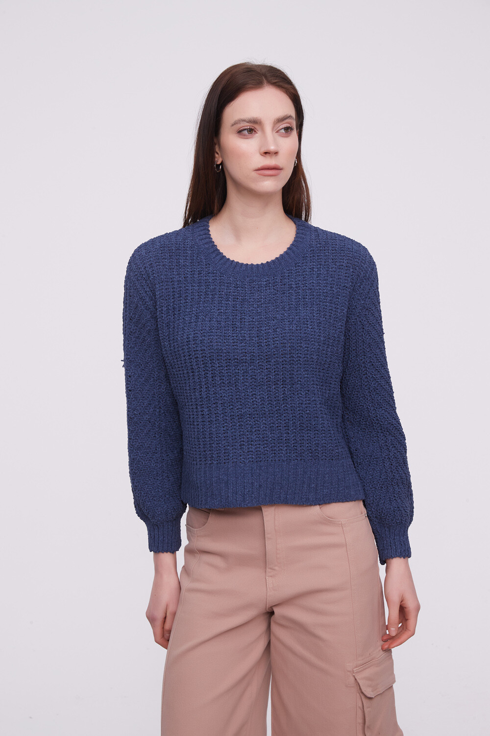 Sweater Eneldo Azul Piedra