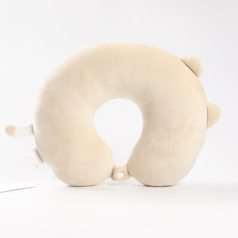 ALMOHADA CERVICAL DE GATO ANIMADO – DISEÑO GATO CAQUI ALMOHADA CERVICAL DE GATO ANIMADO – DISEÑO GATO CAQUI