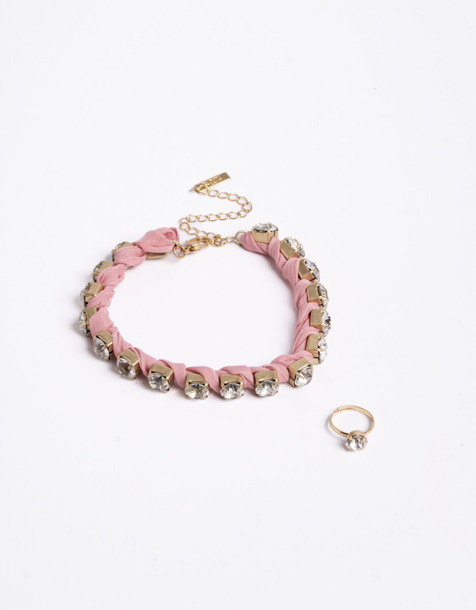 Set De Tobillera Y Anillo 