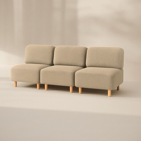 Pack x3 Sillón Modular Lumax de encastre Orebo en caja Beige