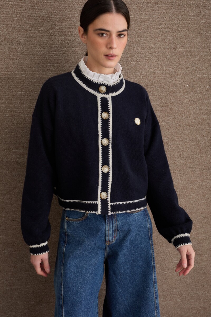 CARDIGAN TERRO WINTER Azul