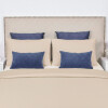 Juego de Sabana 2 Plazas Finezza 400 Hilos - Pilar Beige
