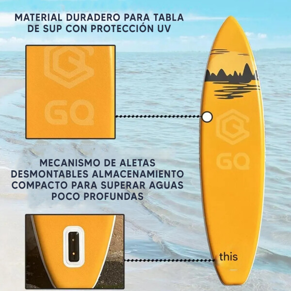 Tabla Stand Up Paddle Board Inflable 3.35 + Accesorios AZUL