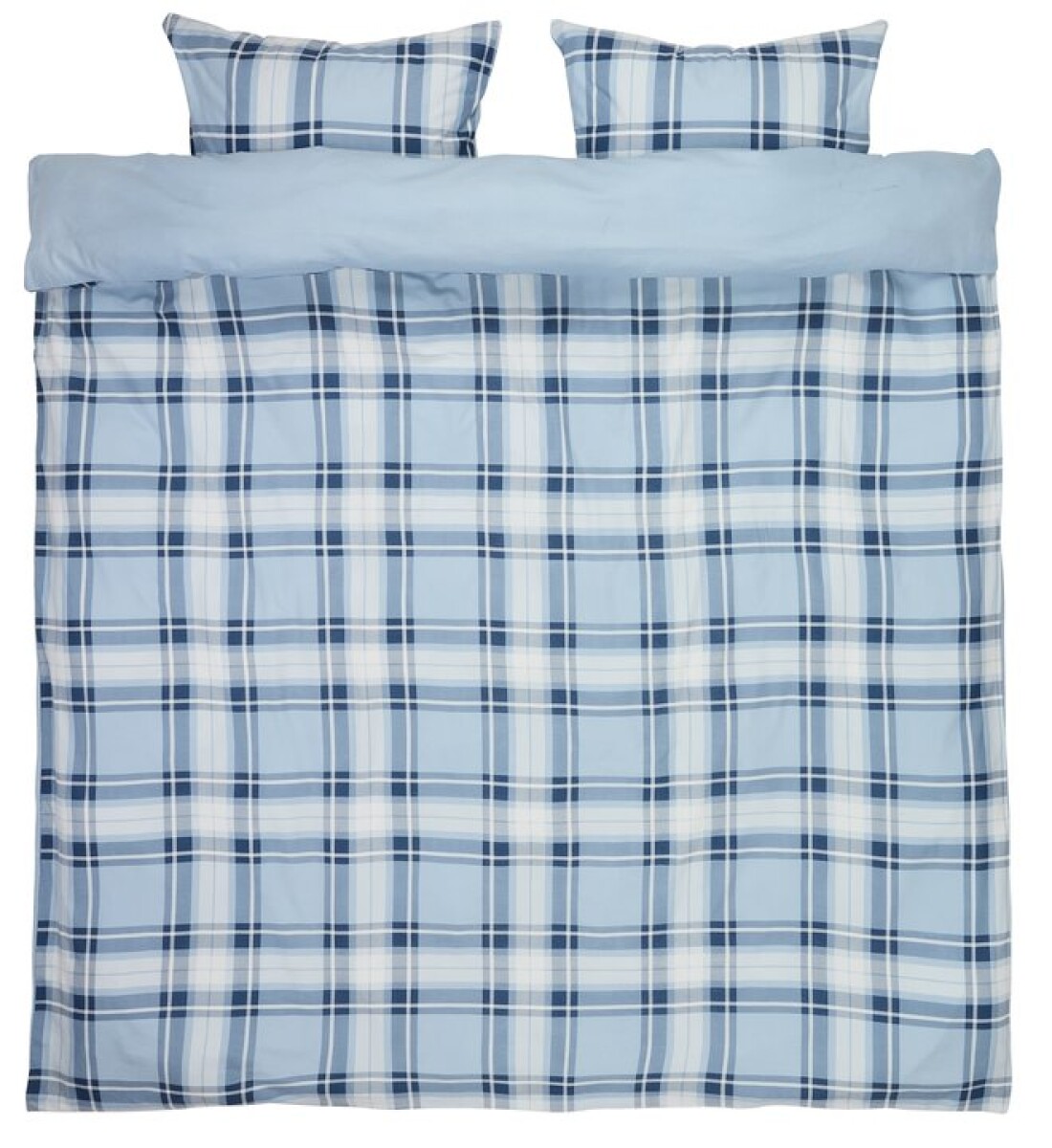 Juego funda nórdica FRANCISKA 240x220 azul - Azul 