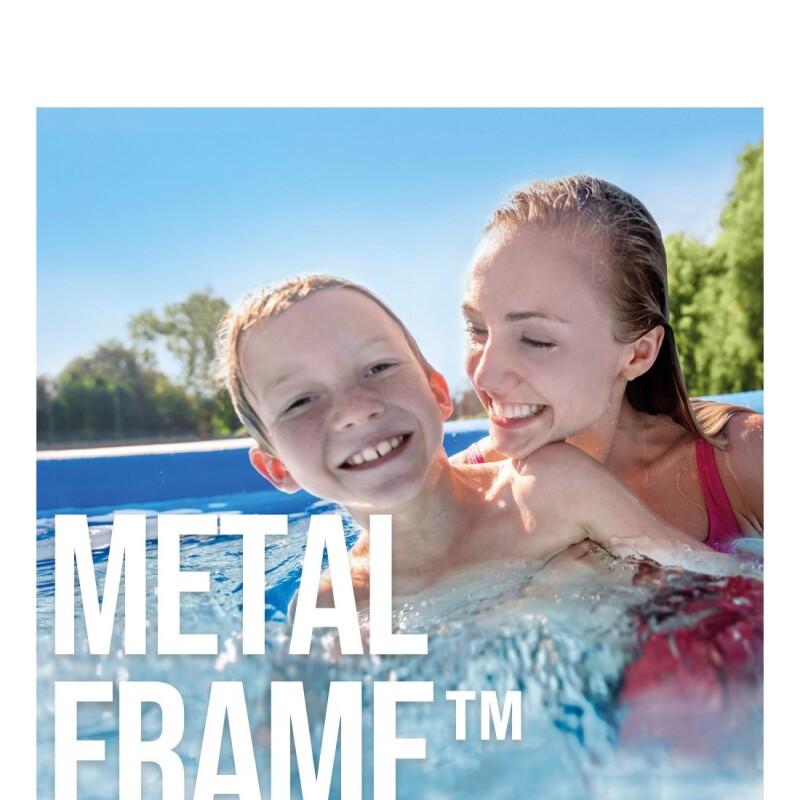 INTEX PISCINA ESTRUCTURAL RECTANGULAR 220X150X60 1662 LTS Intex Piscina Estructural Rectangular 220x150x60 1662 Lts