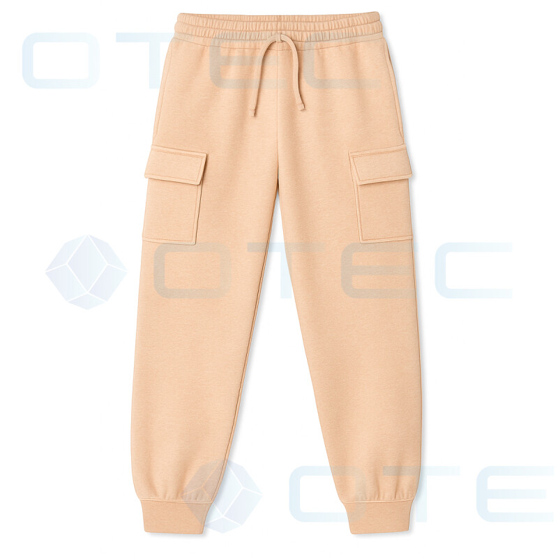 Pantalón Jogging Para Dama Deportivo Talla M-L Beige