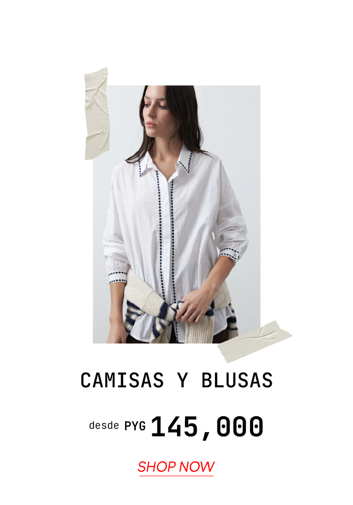 sale camisas