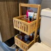 Organizador de 3 niveles madera bambú Organizador de 3 niveles madera bambú