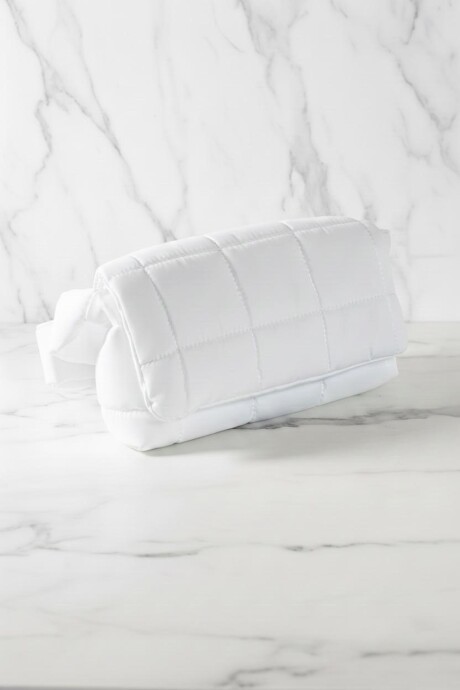 Cartera Puffy Blanco