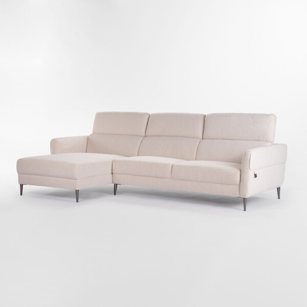 Sofá con chaise MOOVE BEIGE - IZQUIERDO