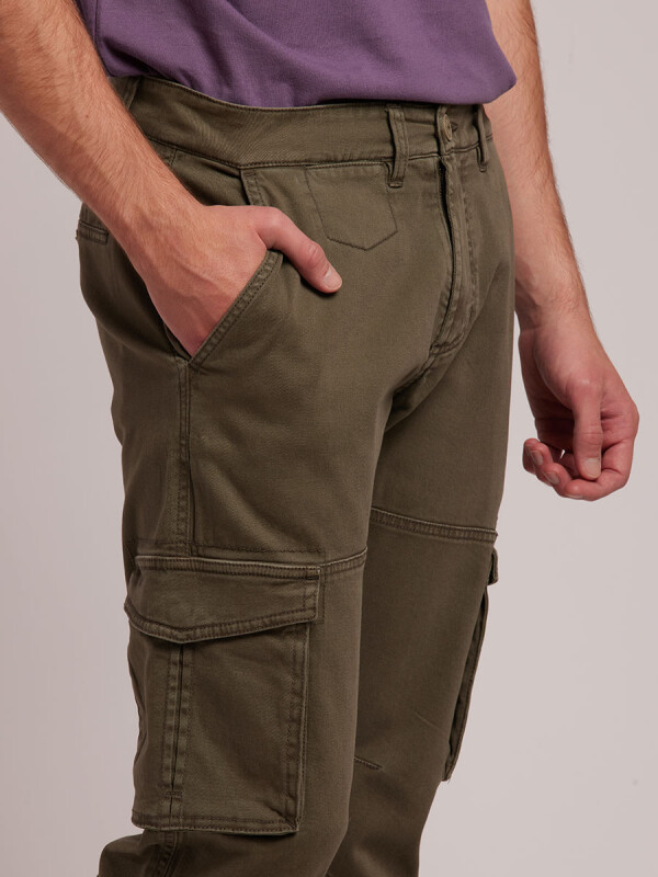 PANTALON CARGO JUANW24 RUSTY Militar