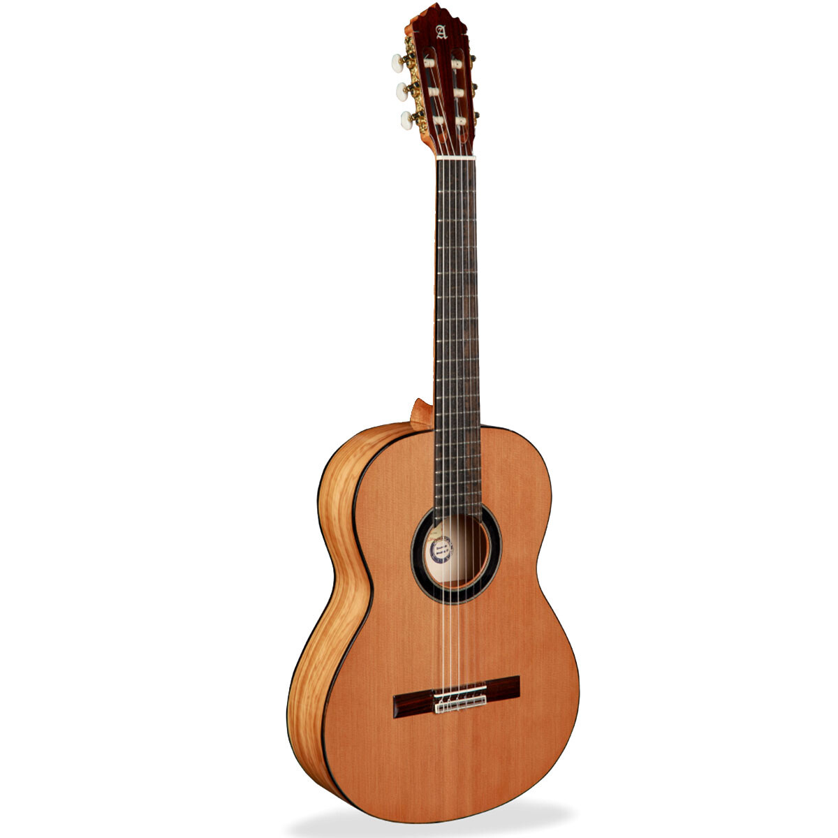 Guitarra clasica Alhambra 6 olivo c/funda 