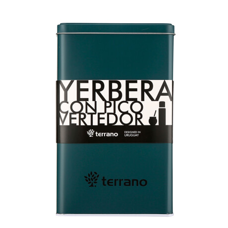 Yerbera con Pico Terrano VERDE-TURQUESA