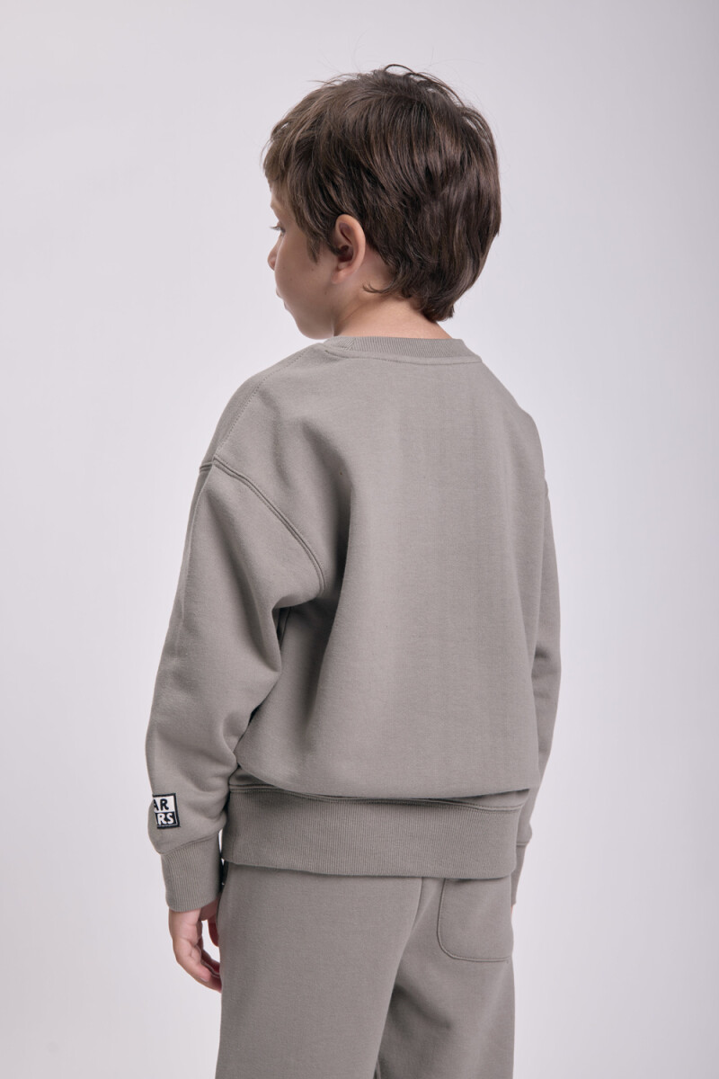 Buzo deportivo estampado Verde Militar