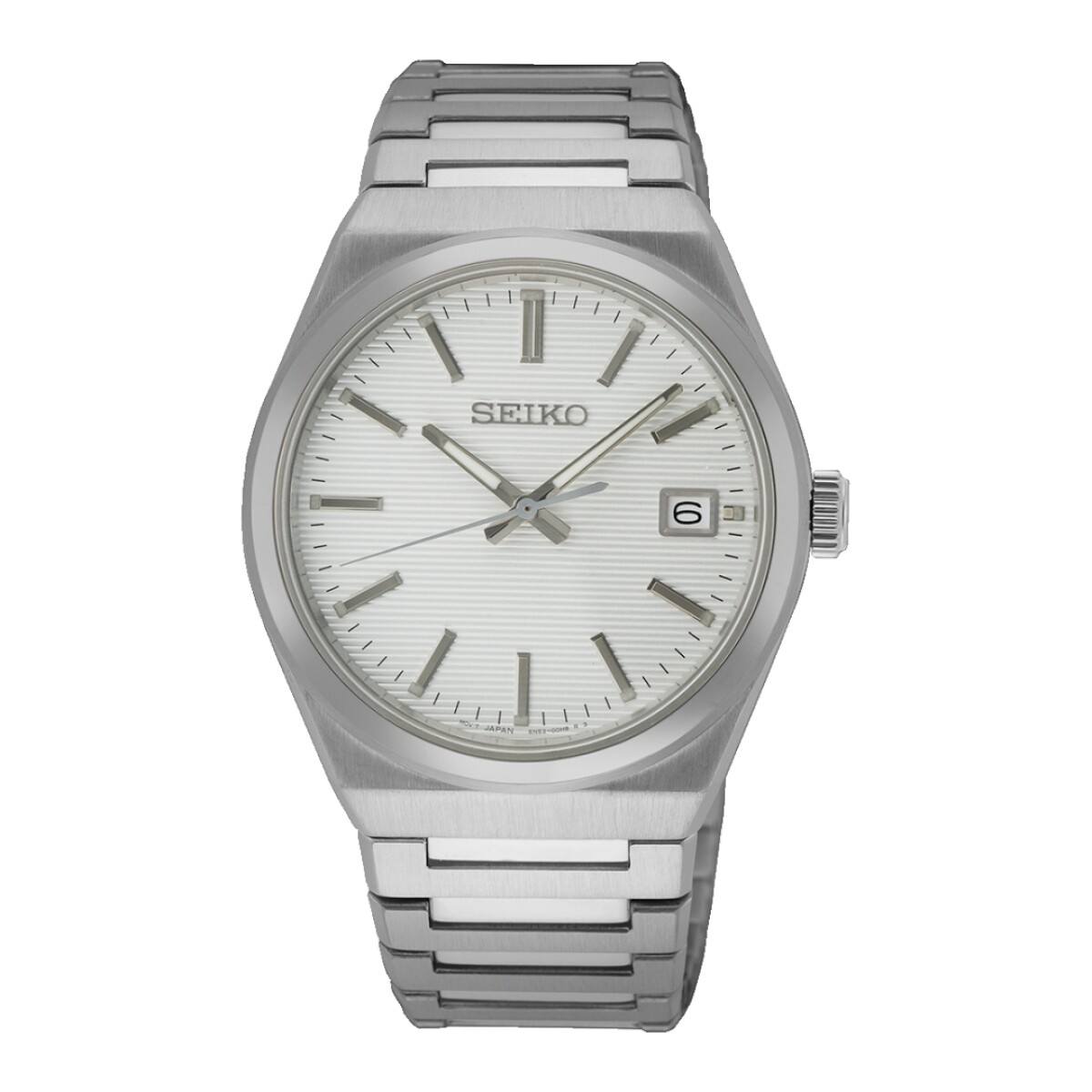 Reloj Seiko SUR553P1 para hombre con correa de acero - Plateado 