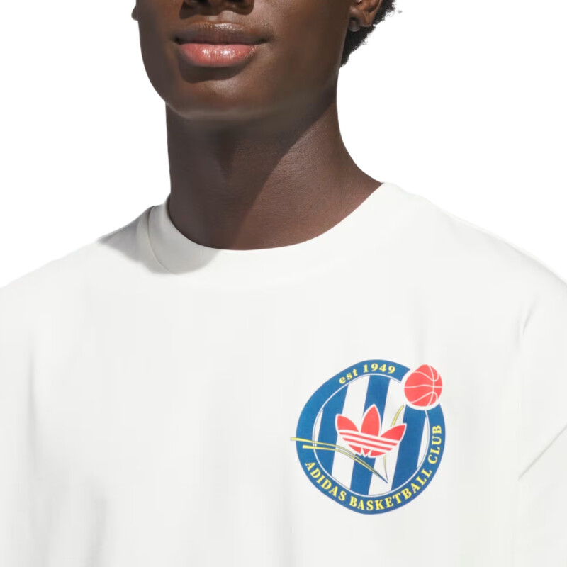 Remera Adidas Originals Crest USA - Blanco Remera Adidas Originals Crest USA - Blanco