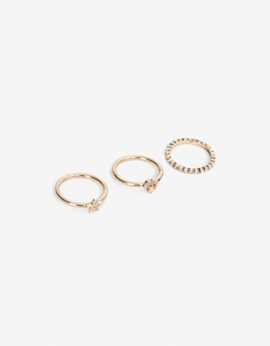 Set De Anillos Boho 